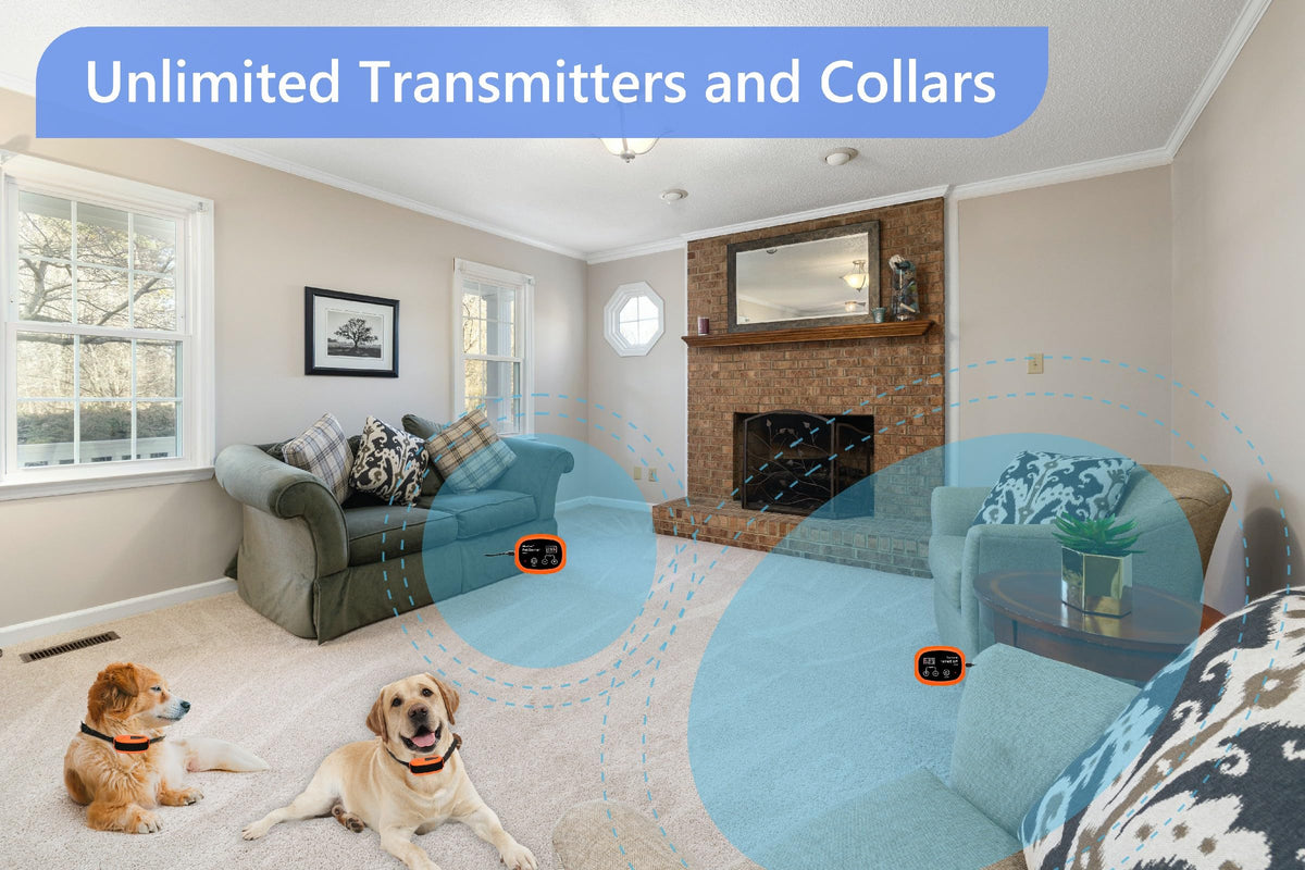 Wireless Indoor Electric Pet Barrier for 2 Dogs N251