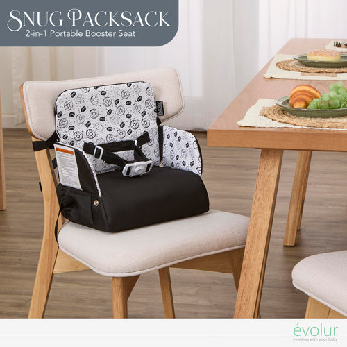 2-in-1 Portable Booster Seat and Travel Bag O865