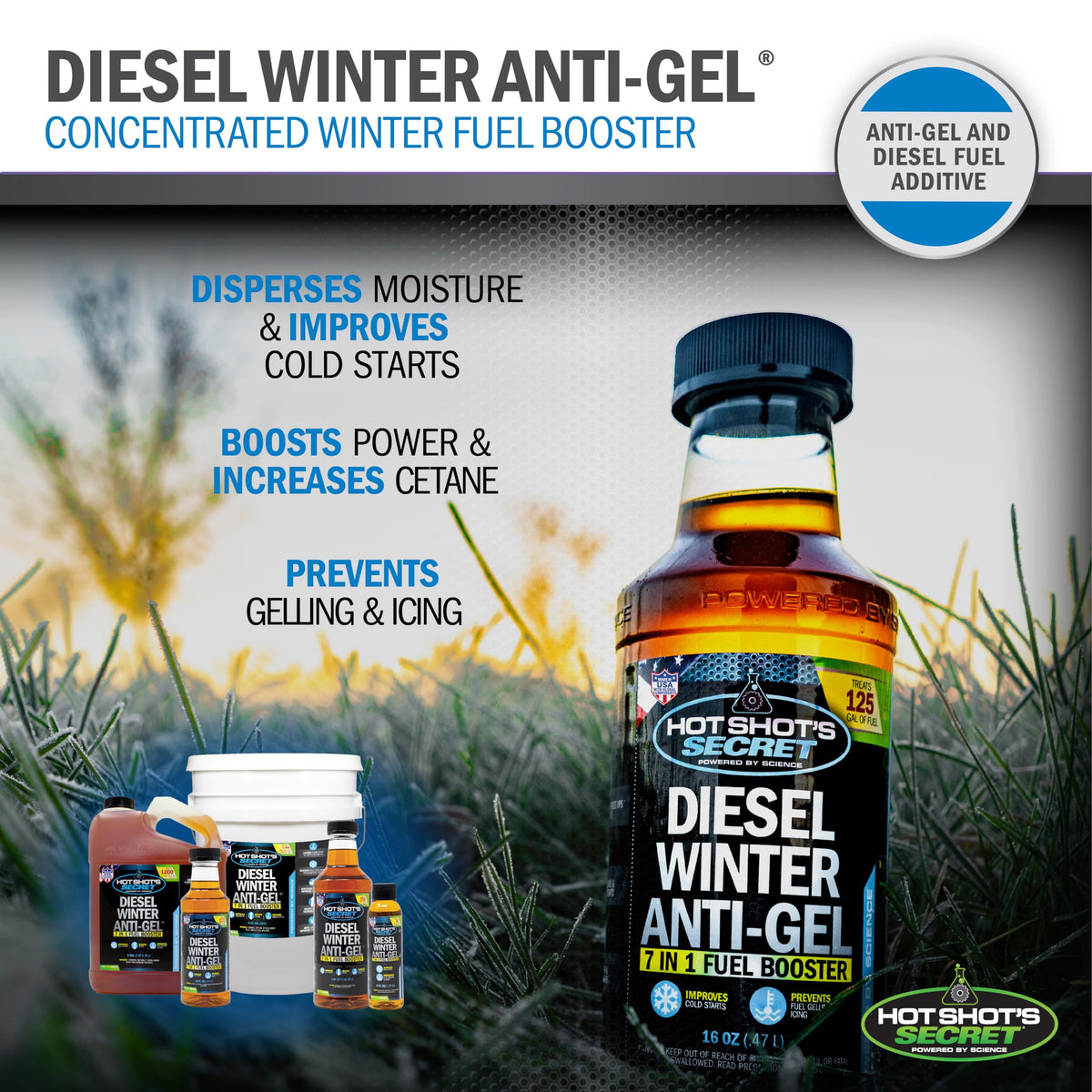 16 oz Diesel Anti-Gel Fuel Treatment X553