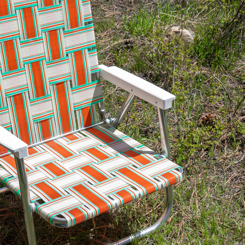 Folding Aluminum High Back Lawn Chair S653